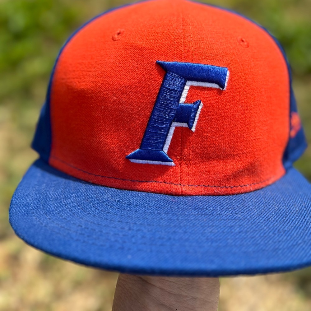 Florida Gators New Era Men's Orange/Royal Basic Low 59FIFTY Fitted 7 1/4